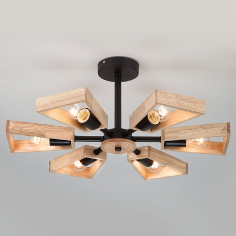 Потолочная люстра Eurosvet Klark 70056/6 черный 