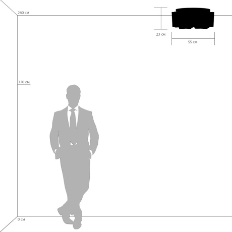 Потолочная люстра Lightstar Nubi 802070 