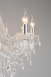 Люстра подвесная со светодиодными лампочками E14, комплект от Lustrof. №300026-657202