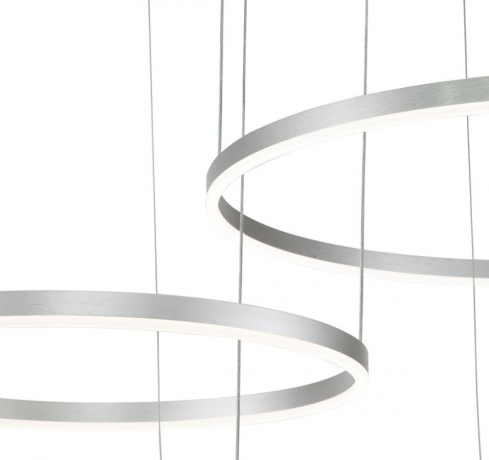 Подвесной светильник Indigo Galass 14001/3P Silver 