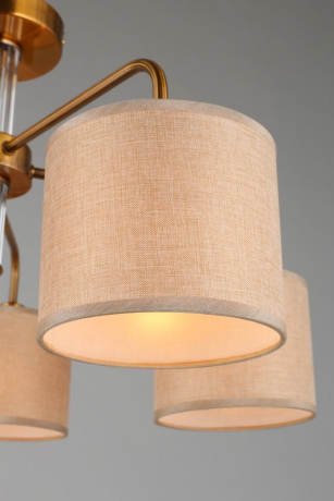 Люстра с поддержкой Алисы потолочная Omnilux OML-56907-05-A 