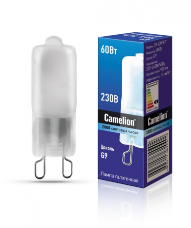 Галогенная лампа G9 60W Camelion G9 60W FR (5557) 