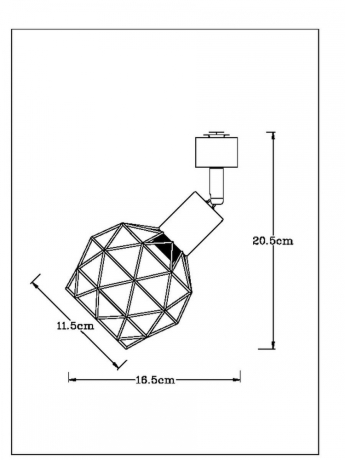 Светильник для однофазной шинной системы , Набор от Lustrof. №132144-616752 