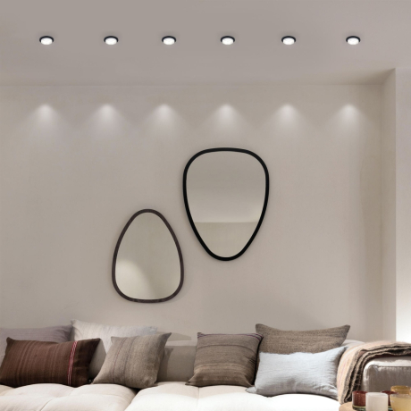 Встраиваемый светильник Elektrostandard 114 MR16 белый/черный (a053344) 