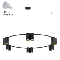 Светильник подвесной с Led лампочками в комплекте Velante 471-023-12+Lamps