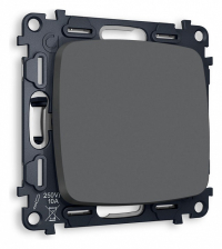 Выключатель проходной одноклавишный без рамки Ambrella Volt OMEGA MO901020