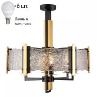 Люстра подвесная с лампочками Omnilux OML-99703-06+Lamps