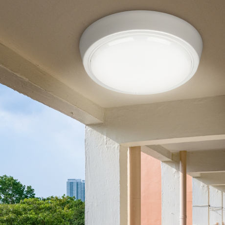 Светильник ЖКХ светодиодный с датчиком движения Эра SPB-301-2-4K-10 (Б0055042)