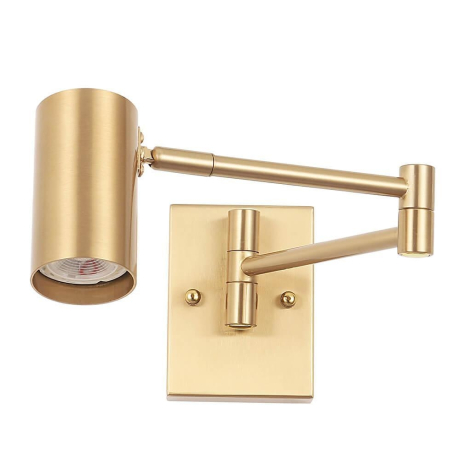 Спот Crystal Lux Felix AP1 Brass 