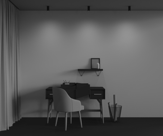 Накладной светильник Maytoni Technical Artisan C080CL-01-GU10-B 