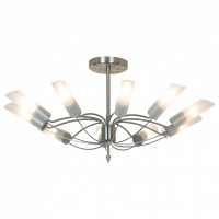 Потолочная люстра на штанге Lussole Lano LSA-2813-10