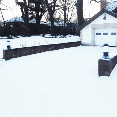 Садовый светильник-столбик Fumagalli SAURO 500  D15.553.000.AYE27