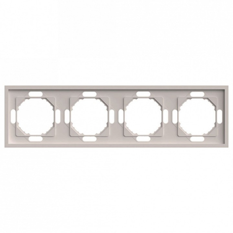 Рамка на 4 поста Stekker Эмили 49913 