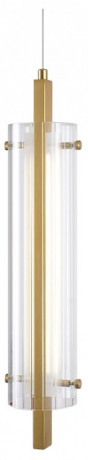 Подвесной светильник Indigo Vitreo 11067/A/1P Brass 
