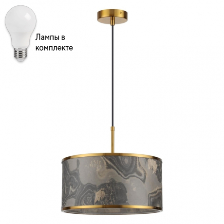 Подвесной светильник с лампочкой Odeon 5064/1+Lamps 