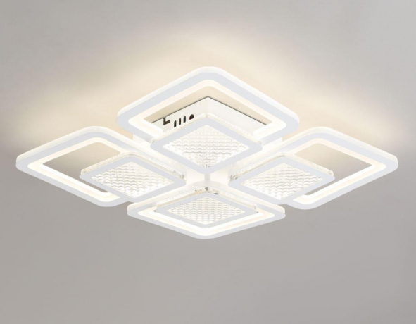 Потолочная диммируемая люстра с пультом ДУ Ambrella light Original FA4283 