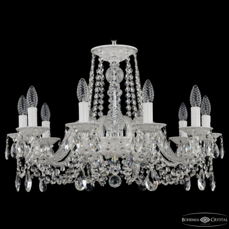 Люстра подвесная Bohemia Ivele Crystal AL16302/10/240 WG 