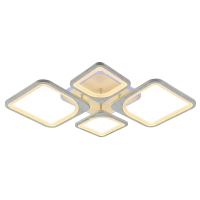 Светодиодная диммируемая люстра с ПДУ Profit Light 8057/2+2 PGD 112W+8W RGB