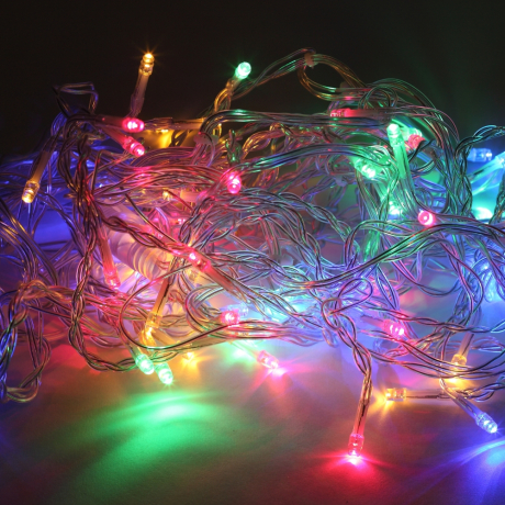 2*1м. Гирлянда Эра Бахрома RGB 24V IP44 ENOB-2M (Б0041906)