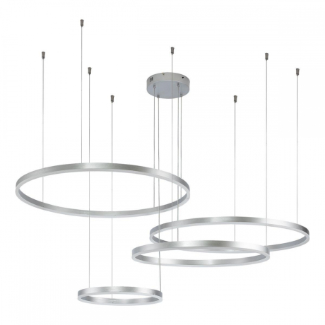 Подвесной светильник Indigo Galass 14001/4P Silver 