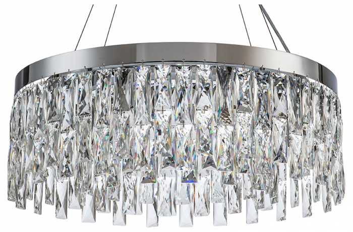 Подвесная люстра Indigo Anna 12029/8P Chrome 