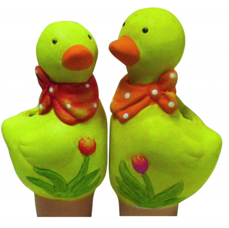 Нарушена упаковка.  <163985> Ороситель декоративный ''Утка'', 6*6*15.5 см Green apple GKS53-08 () Б0008222