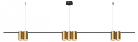 Подвесной светильник Denkirs Orbit DK4063-BK+SG