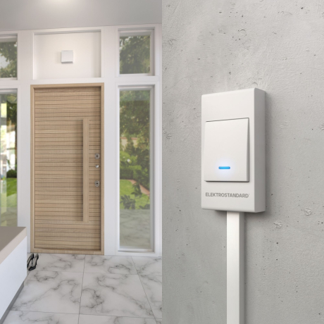 Звонок электромеханический IP44 Elektrostandard DBQ26M WM белый (a055431)