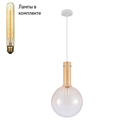 Подвесной светильник с лампочкой Favourite 4102-1P+Lamps 
