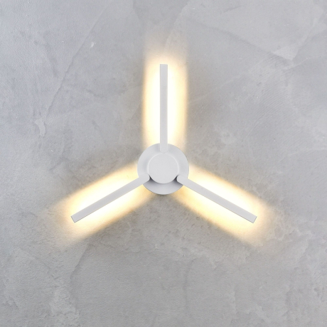 1665 TECHNO LED LEVER белый Уличный настенный светодиодный светильник Elektrostandard