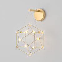 Настенный светодиодный светильник Eurosvet 90310/1 медь (a062504)