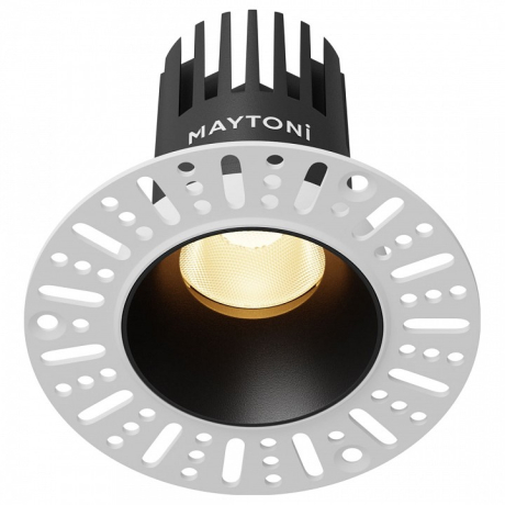 Встраиваемый светильник Maytoni Technical Dip DL119-10W-2.7K-TRS-B