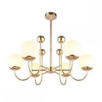 Люстра на штанге с лампочками Omnilux OML-67007-06+Lamps