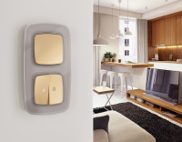 Рамка Ambrella Volt OMEGA Radian (Сталь Стекло органическое) OF320501