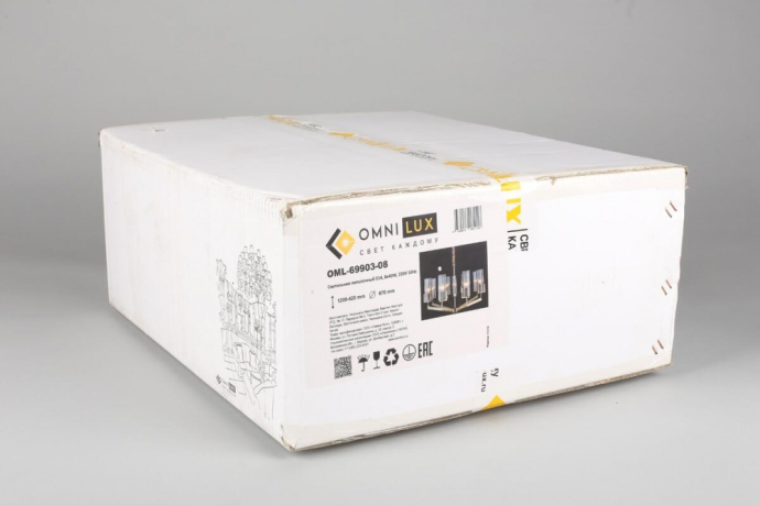 OML-69903-08 Подвесная люстра Omnilux Ledro 