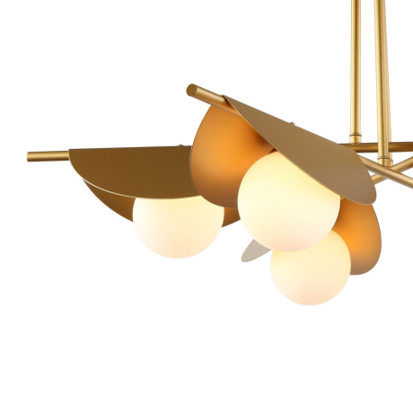 Люстра потолочная с Led лампочками в комплекте Favourite 2366-6P+Lamps 