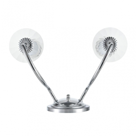 8034/2W CLASSI LN26 металл/стекло, хром/прозрачный Бра E14 2*40W 220V INCANTO LUMION 