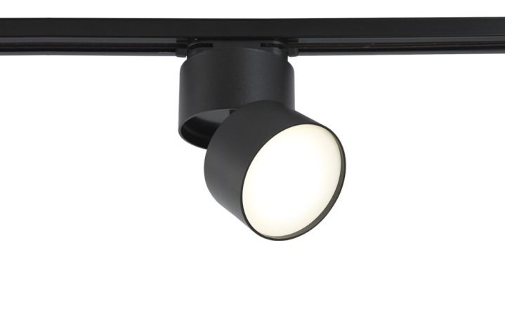 Однофазный LED светильник 12W 4000К для трека Crystal Lux CLT 0.31 130 BL 