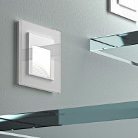 Заглушка для поста с подсветкой, без рамки Werkel белый W1154201