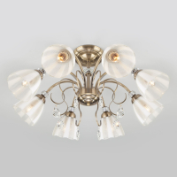 Люстра потолочная Eurosvet Floranse 30155/8 античная бронза a044825