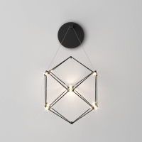 Настенный светодиодный светильник Eurosvet 90310/1 черный жемчуг (a062503)