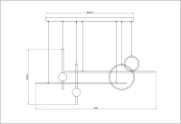 Подвесной светильник Arte Lamp Polaris A2610SP-85BK