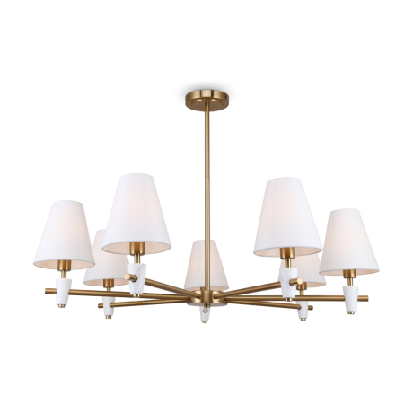 Люстра на штанге Freya Pietra FR5371CL-07BS 