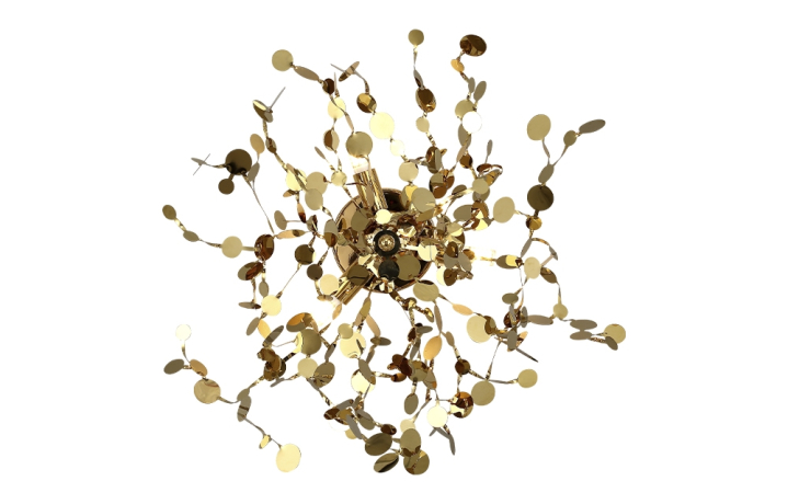 Бра в комплекте с Led лампами CRYSTAL LUX GARDEN AP-PL3 D400 GOLD+Lamps 