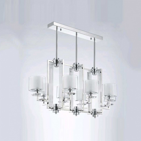Люстра на штанге Newport 4400 4408/S chrome 