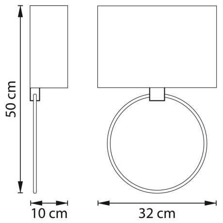 Бра Lightstar Regolo 713623 