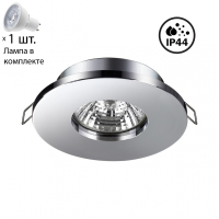 Точечный светильник с лампочкой Novotech 370802+Lamps