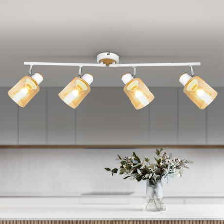 Светильник спот с Led лампочками в комплекте Rivoli Б0054663+Lamps 