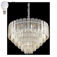 Подвесная люстра с лампочками Wertmark WE129.13.103+Lamps