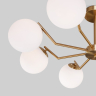 Люстра на штанге Eurosvet Frost 70154/8 латунь 